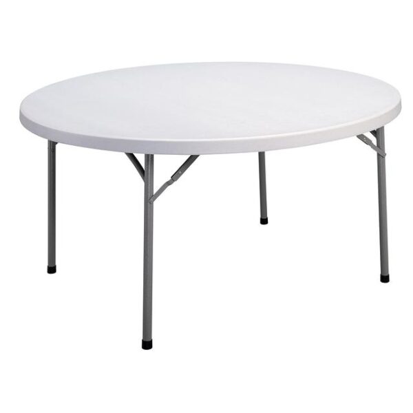 Round White Table