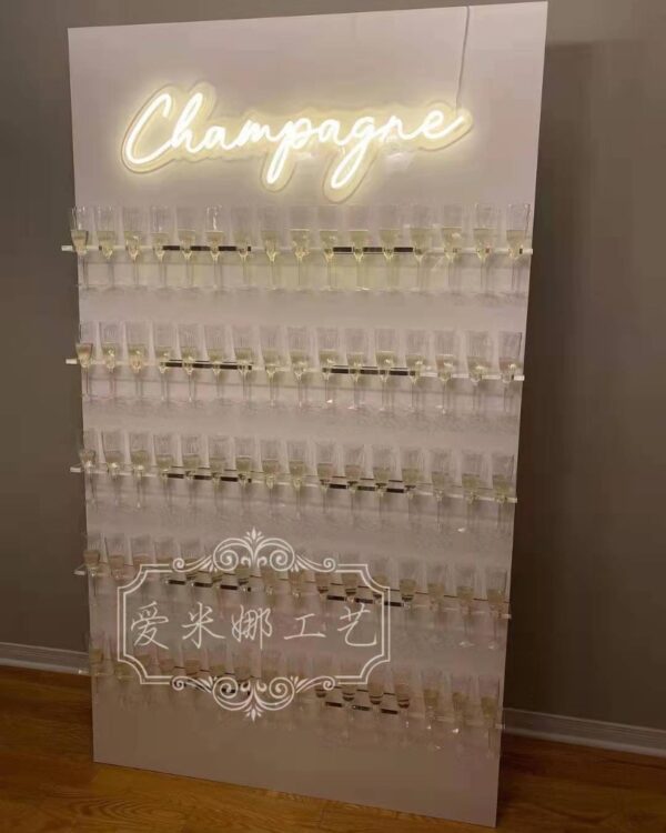 Champagne Wall with LED
