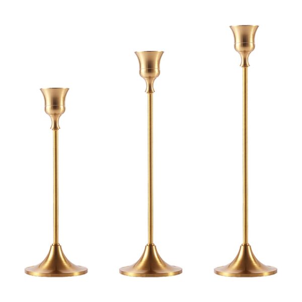 Gold Candle Holder