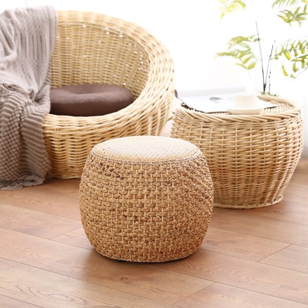 Boho Wicker Seat