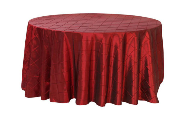 Round Taffeta Table Cover